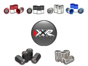 XXR Tapones Valvulares Auto Estilo Metálico